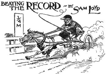 ¿A qué velocidad trotó el caballo?