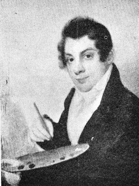 AUTORRETRATO — 1808 ó 1809 Miniatura en marfil, pintada en Yale (Academia Nacional de Dibujo, Nueva York)