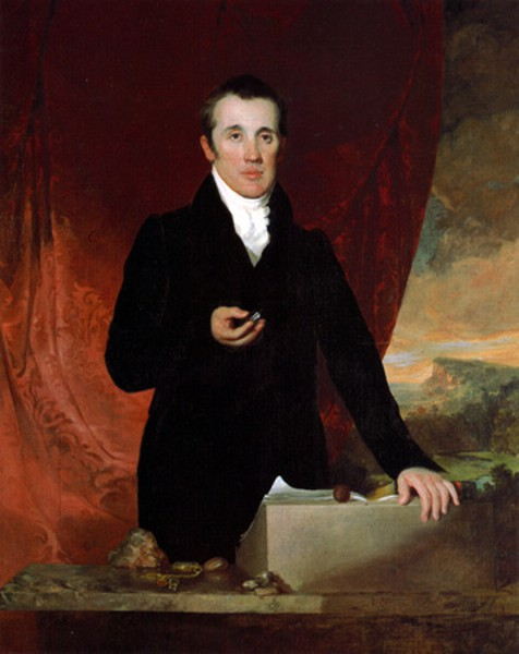 BENJAMIN SILLIMAN. Por Morse, 1825. (Cortesía de la Galería de B. Artes de la Univ. de Yale).