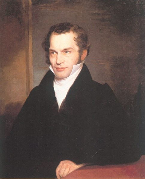 WILLIAM CULLEN BRYANT, Por Morse, 1825. -(Academia Nacional de Dibujo — N. York) 