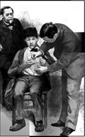 Louis Pasteur y Joseph Meister