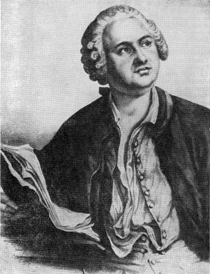 El sabio ruso Mijaíl Lomonósov