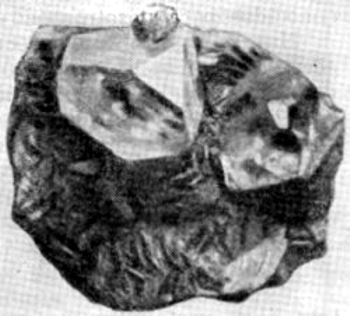 Topacio de los yacimientos de Murzinka (Urales orientales)