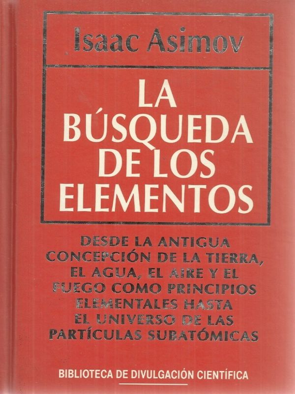 La Búsqueda de los Elementos - Isaac Asimov