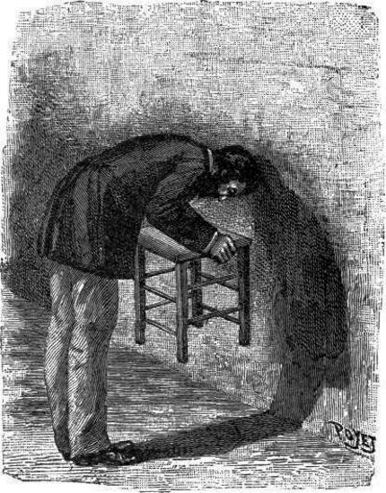 La cabeza en la pared