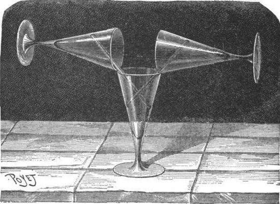 El trío de copas