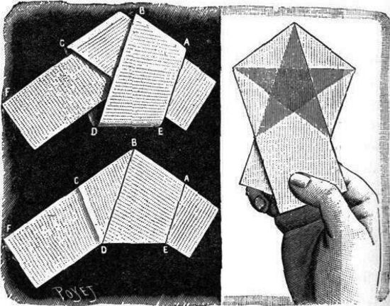 La estrella de cinco puntas