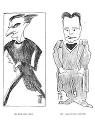 Sir Edward Grey y Mr. Granville Barker