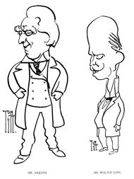 Mr. Asquith y Mr. Walter Long