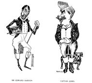 Sir Edward Sassoon y Captain Jessel